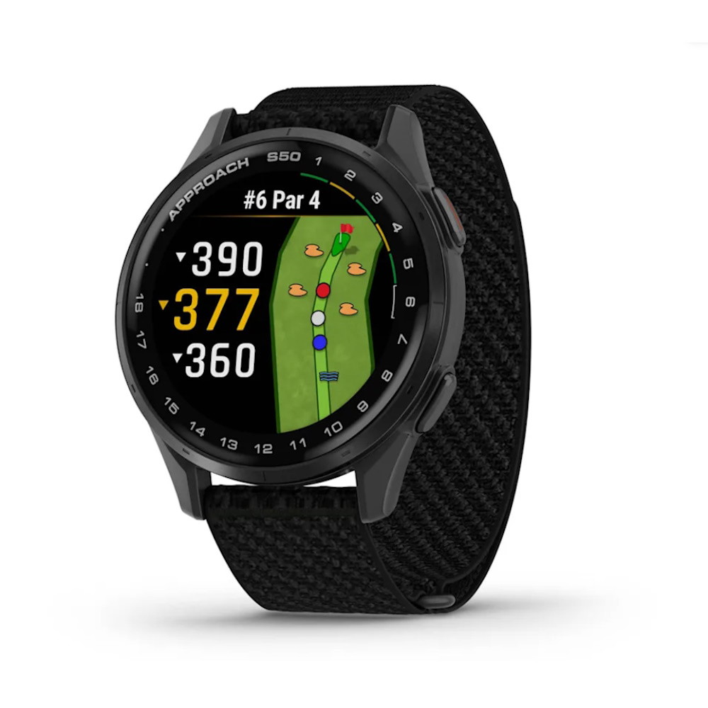Picture of Garmin Approach S50 Golf GPS Watch - Slate/Black