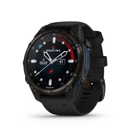 Picture of Garmin 43mm Descent Mk3i Dive Computer- Crbn Gry DLC Titnm/Blk