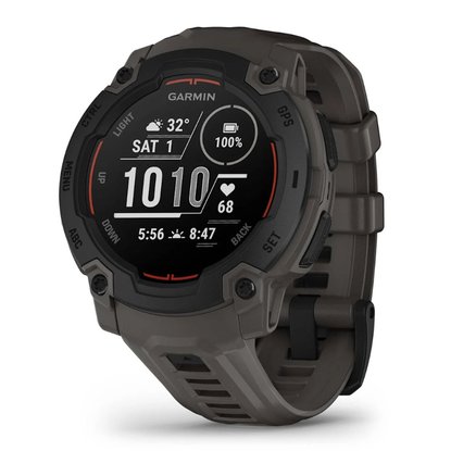 Picture of Garmin 45mm Instinct E Smartwatch - Black w/Charcoal Band