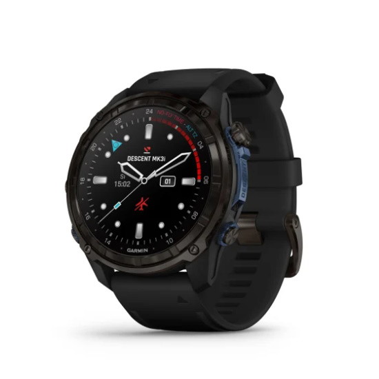 Picture of Garmin 51mm Descent Mk3i Dive Computer- Crbn Gry DLC Ttanm/Blk