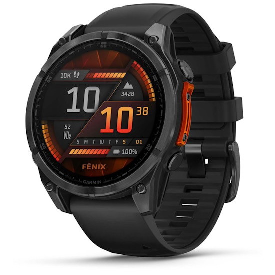 Picture of Garmin fenix 8 AMOLED - Slate Gray with Black Silicone Band