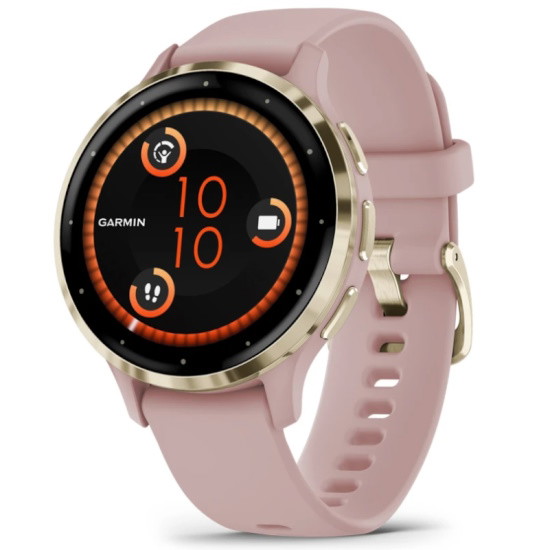 Picture of Garmin Venu 3S Fitness Watch - Dust Rose/Soft Gold