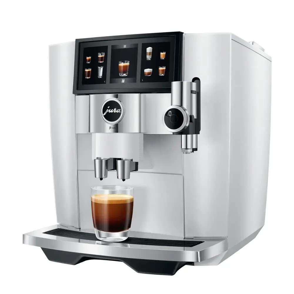 Picture of Jura J8 Twin Coffee Machine - Diamond White