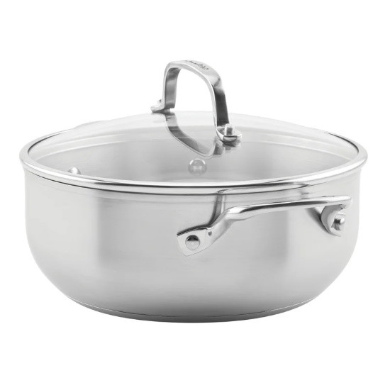 Picture of KitchenAid 3-Ply 4-Qt. Stainless Steel Casserole w/ Handles