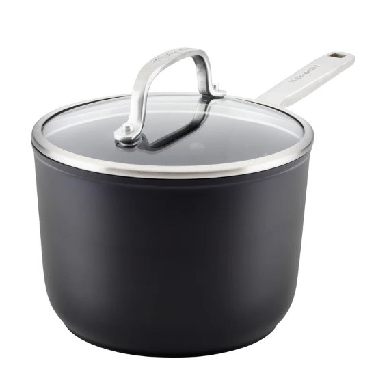Picture of KitchenAid Hard Anodized Induction 2-Qt. Covered Saucepan