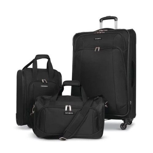 Picture of Samsonite Dymond Dream Destination 3-Piece Luggage Set - Black