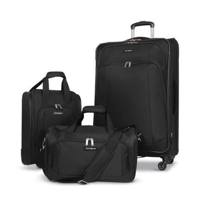 Picture of Samsonite Dymond Dream Destination 3-Piece Luggage Set - Black