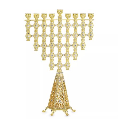 Picture of Olivia Riegel Gold Ziva Menorah