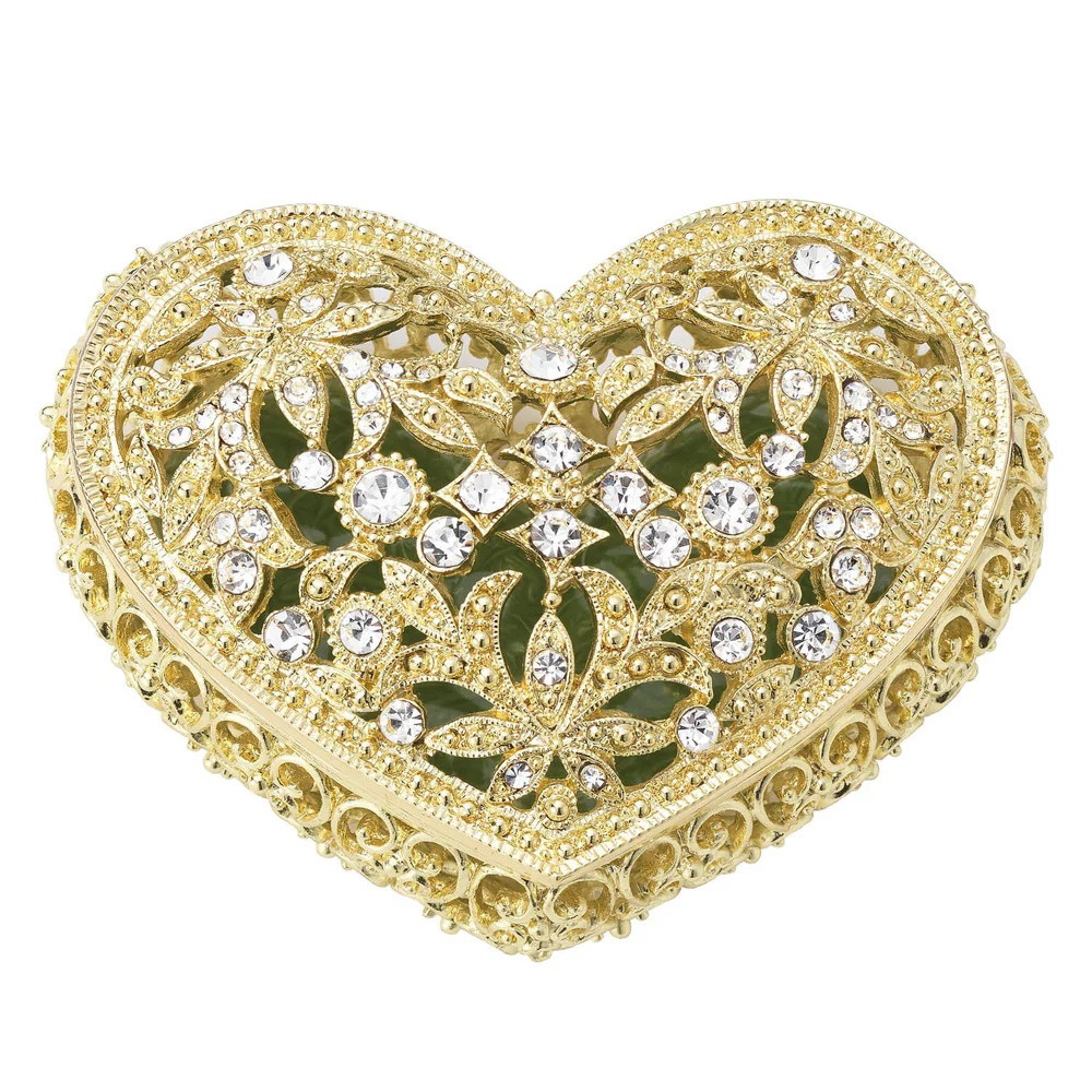 Picture of Olivia Riegel Luxembourg Heart Box - Gold