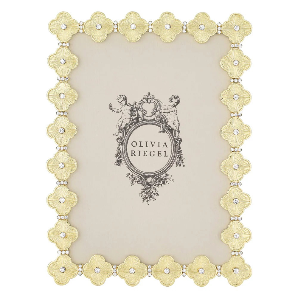 Picture of Olivia Riegel Clover 5'' x 7'' Frame - Gold