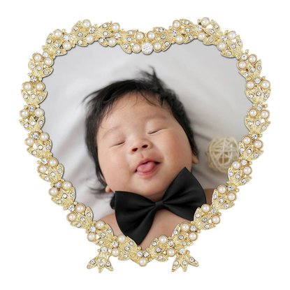 Picture of Olivia Riegel Contessa Heart 3-1/2'' Frame - Gold