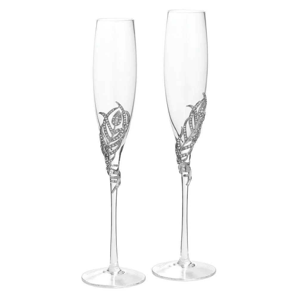 Picture of Olivia Riegel Set of Two Mora Flutes - Silver