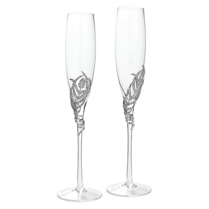 Picture of Olivia Riegel Set of Two Mora Flutes - Silver