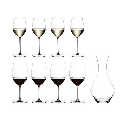 Picture of Riedel Magnum Decanter with 4 Cabernet & 4 Chardonnay Glasses
