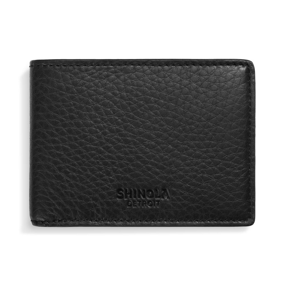 Picture of Shinola Slim Bifold Wallet - Black