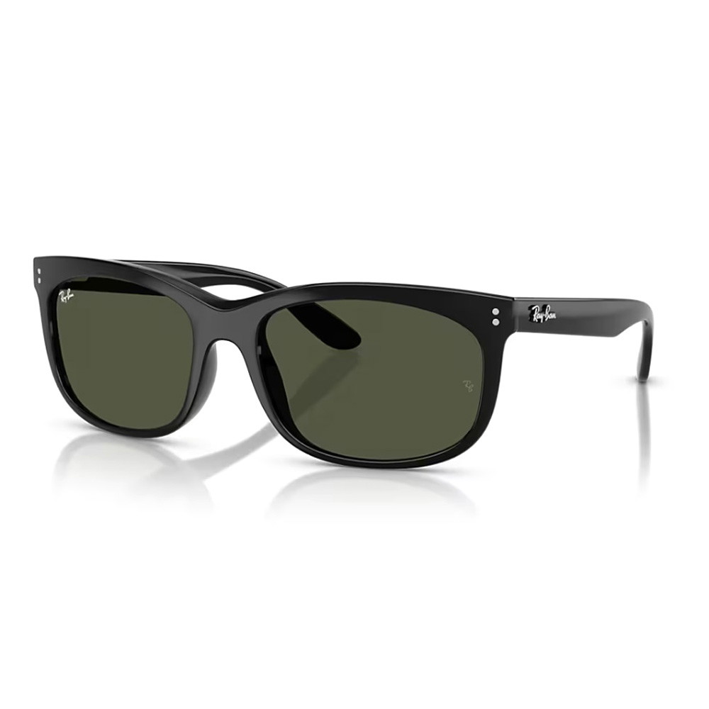 Picture of Ray-Ban Balorette Sunglasses-Black Frame/Green Lenses