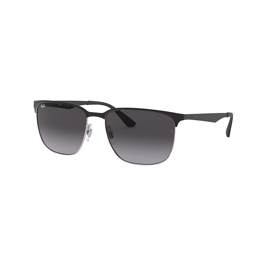 Picture of Ray-Ban Black Square Metal Frame - Grey Gradient Lens