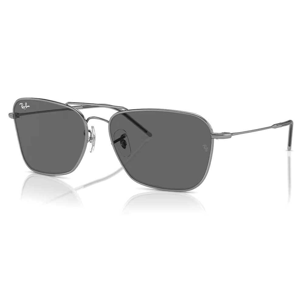 Picture of Ray-Ban Caravan Reverse Sunglasses - Gunmental/Dark Grey