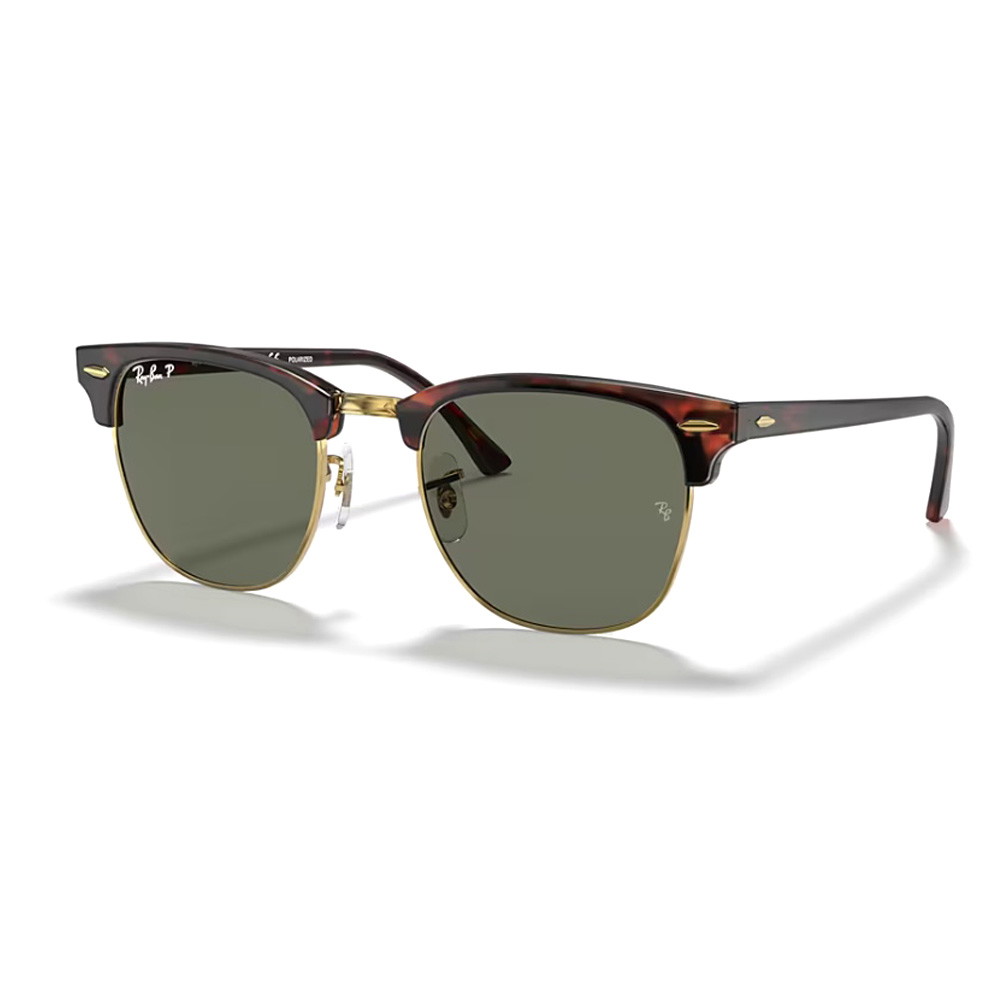 Picture of Ray-Ban Clubmaster Tortoise Frame - Green Classic Lens