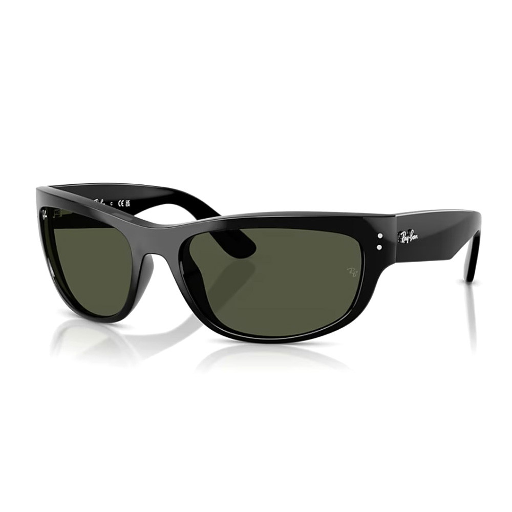 Picture of Ray-Ban Mega Balorama Sunglasses-Black Frame/Green Lenses