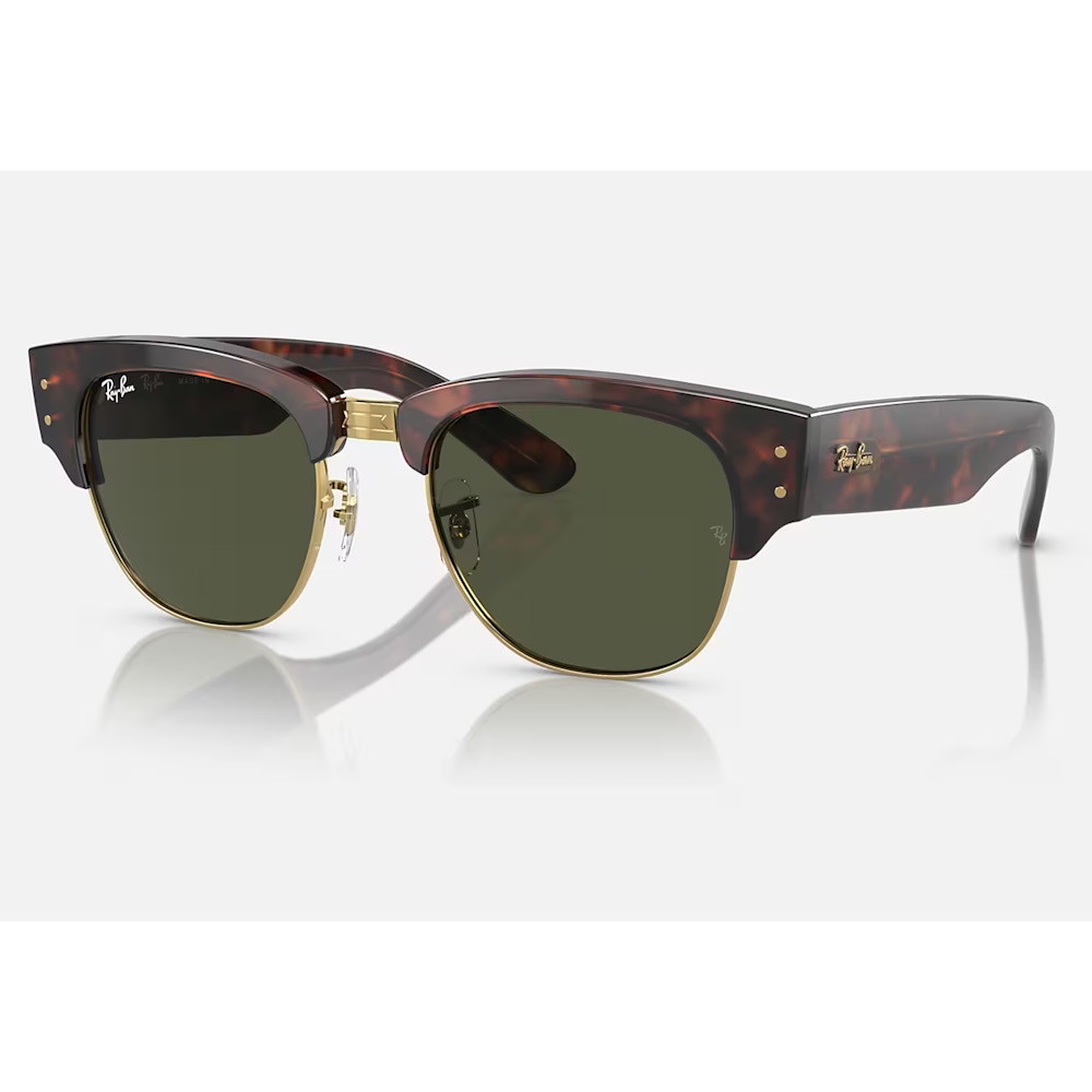 Picture of Ray-Ban Mega Clubmaster Sunglasses - Tortoise Arista/Green