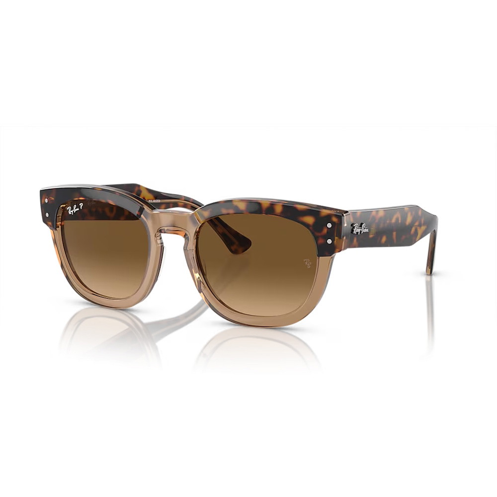 Picture of Ray-Ban Mega Hawkeye Havana Brown - Brown Polarized Lens