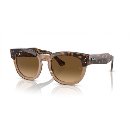 Picture of Ray-Ban Mega Hawkeye Havana Brown - Brown Polarized Lens