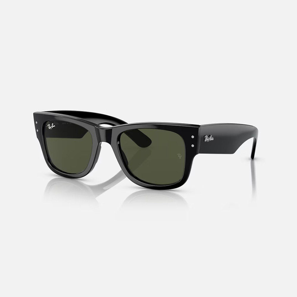 Picture of Ray-Ban Mega Wayfarer Polished Black - Green