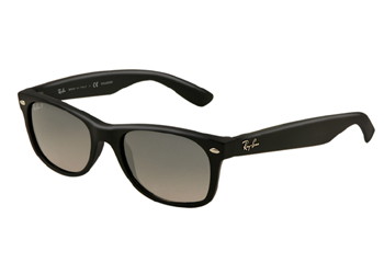 Picture of Ray-Ban New Wayfarer Matte Black Frame - Blue Lens
