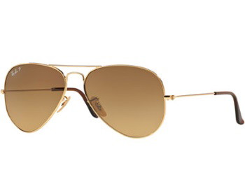 Picture of Ray-Ban Original Aviator Sunglasses - Gold/Brown