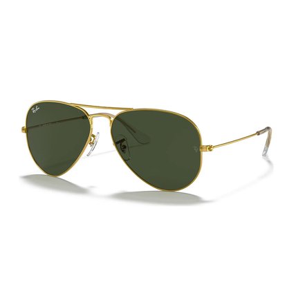 Picture of Ray-Ban Original Aviators - Green Polarized Lens & Gold Frame