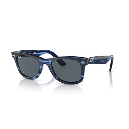 Picture of Ray-Ban Original Wayfarer Bio Blue Stripe Frame - Blue Lens