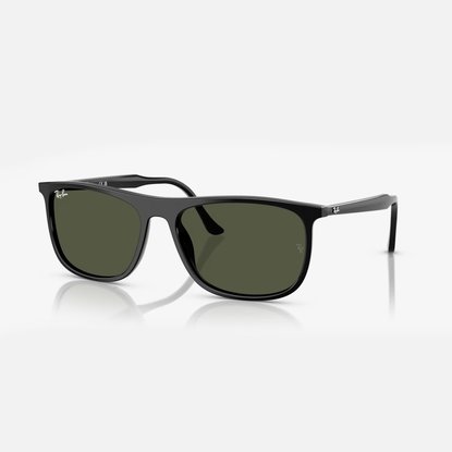 Picture of Ray-Ban Polished Black Frame - Green Lens