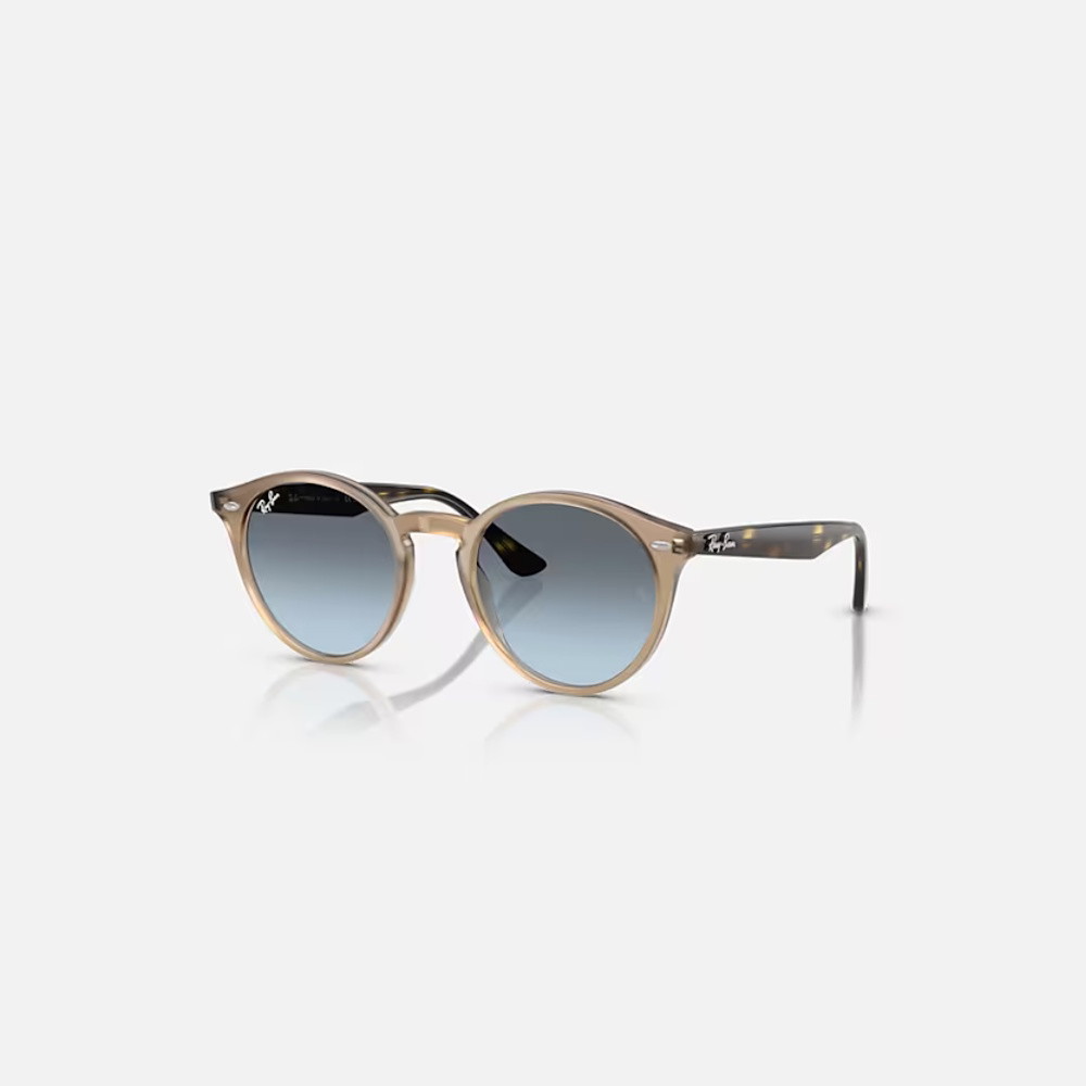 Picture of Ray-Ban Round Turtledove - Blue Gradient Grey Lens