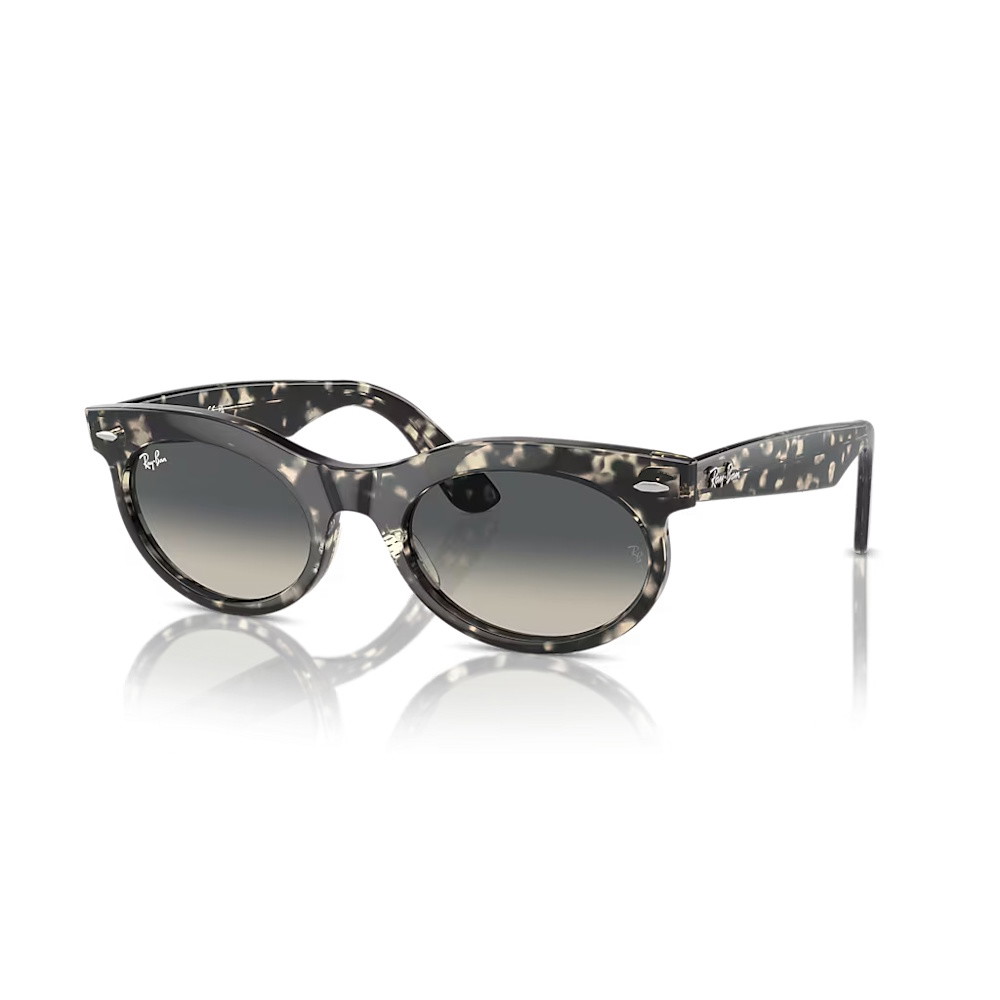 Picture of Ray-Ban Wayfarer Oval Grey/Havana Frame - Grey Lens