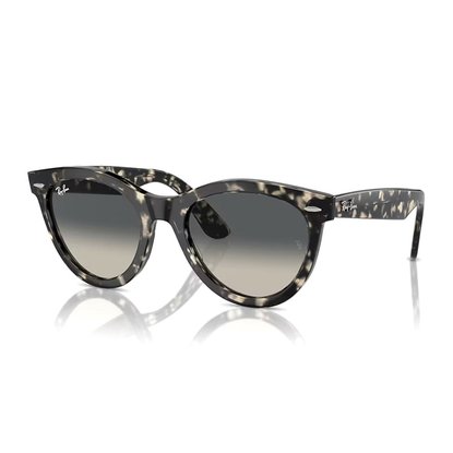 Picture of Ray-Ban Wayfarer Way Sunglasses-Grey Havana Frame/Grey Lenses