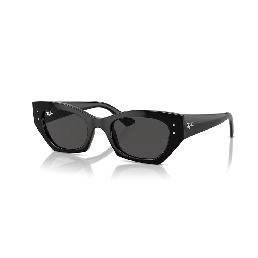 Picture of Ray-Ban Zena Bio-Based Sunglasses-Black Frame/Dark Grey Lenses