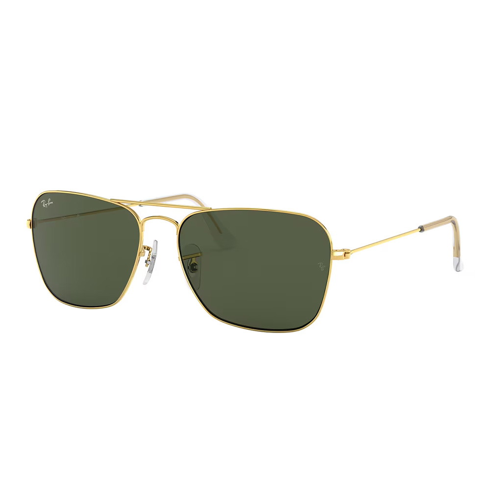 Picture of Ray-Ban Caravan Sunglasses - Arista/Green