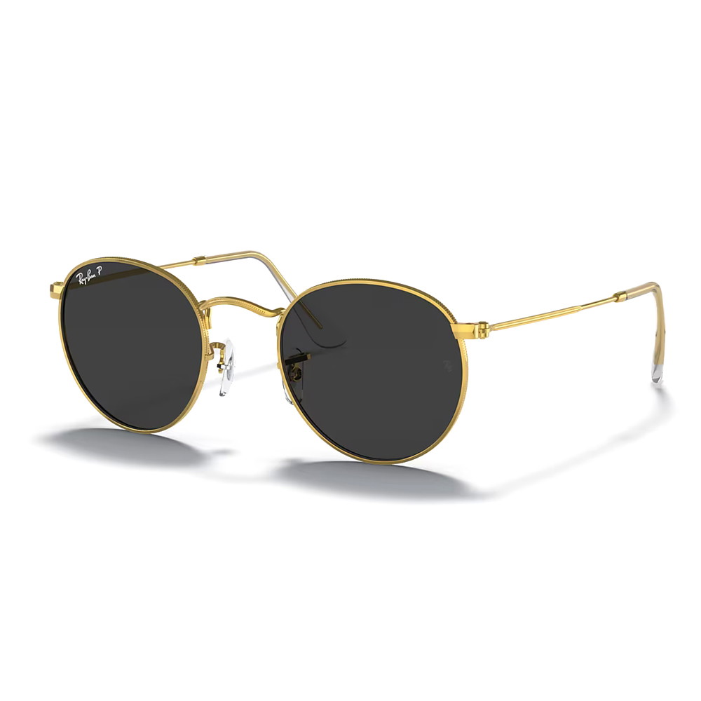 Picture of Ray-Ban Round Metal Sunglasses - Gold/Green