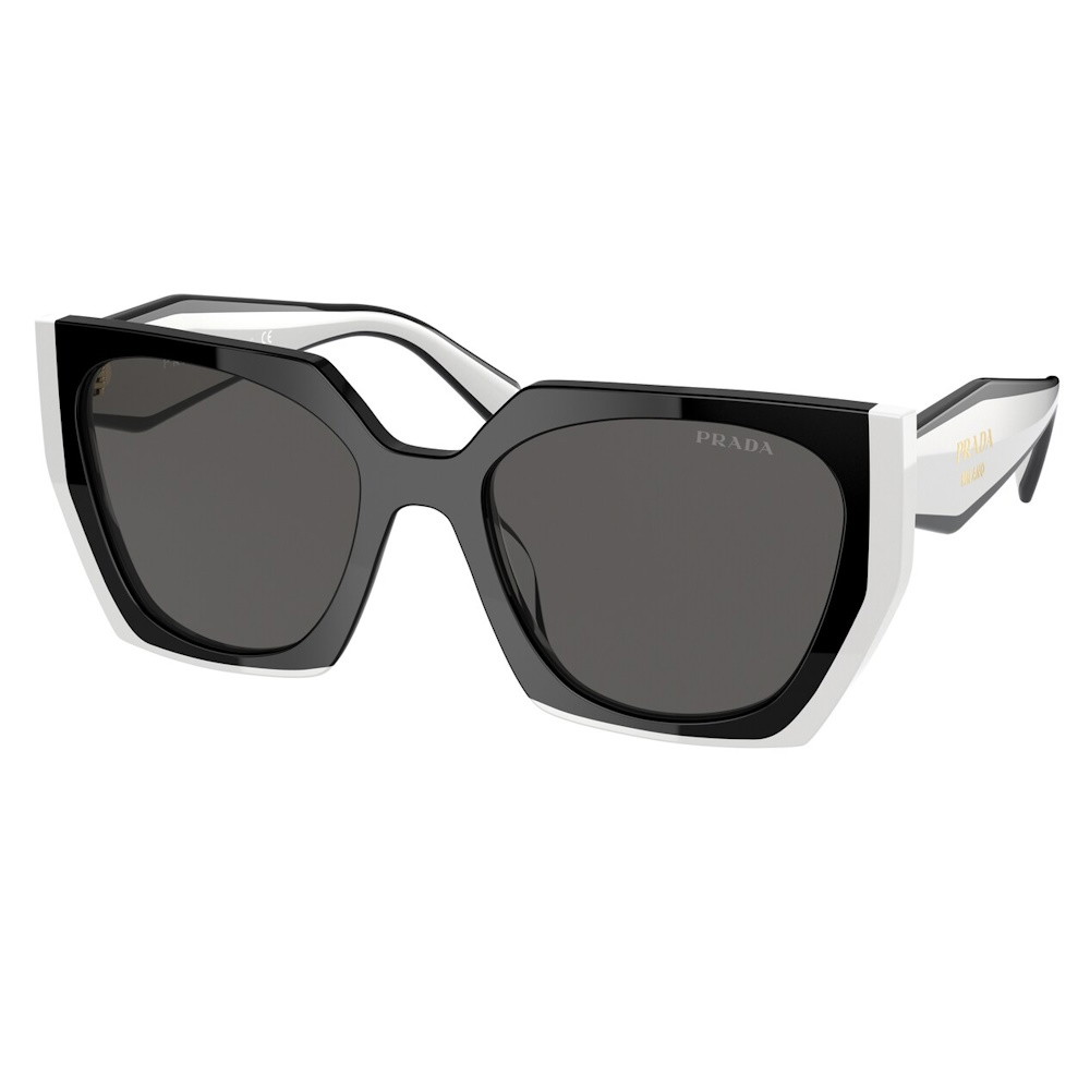 Picture of Prada Rectangle Sunglasses - Black/Dark Grey