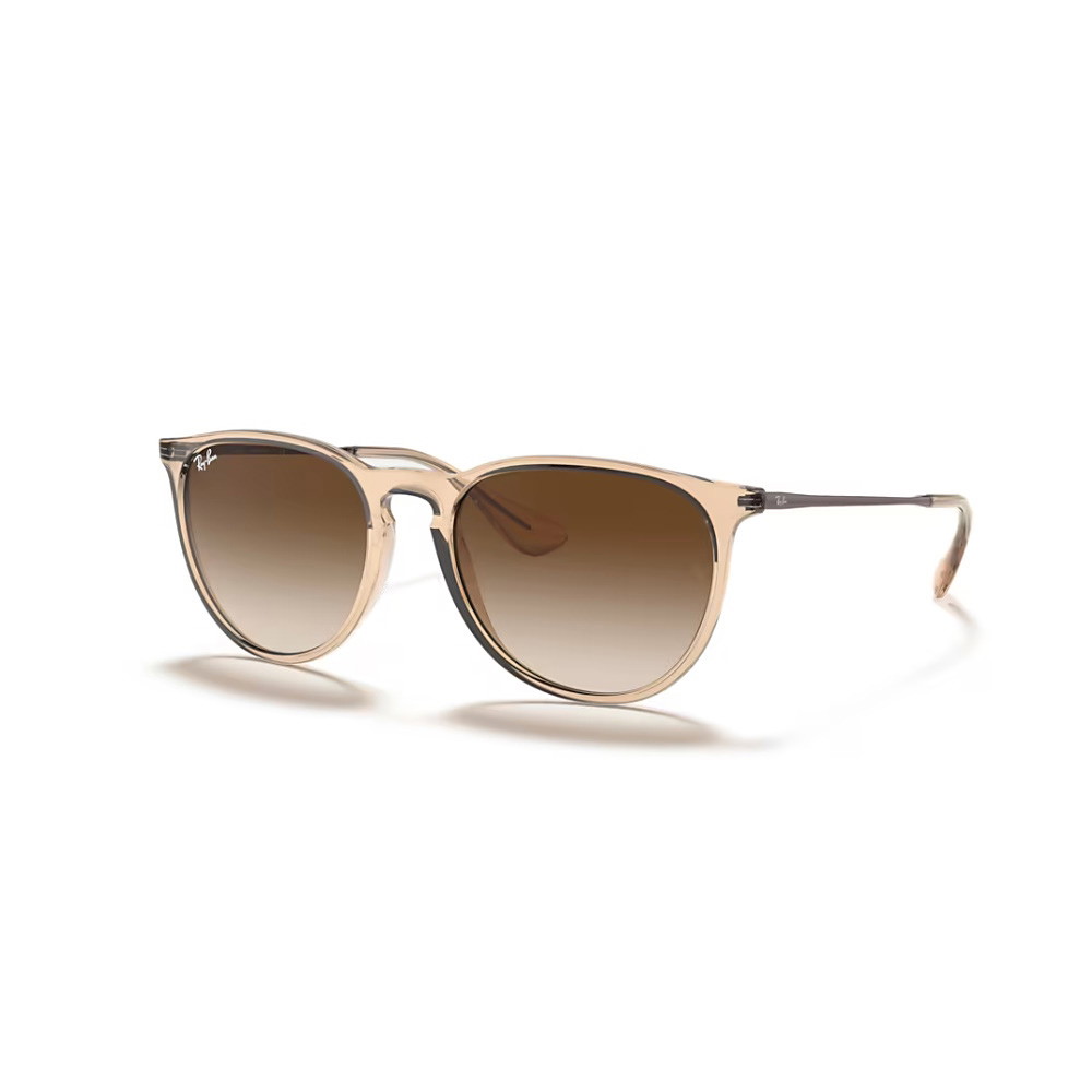Picture of Ray-Ban Erika Sunglasses-Transparent Brown Frame/Brown Lenses