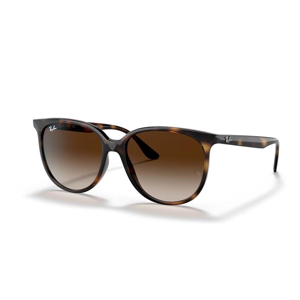 Picture of Ray-Ban RB4378 Sunglasses-Havana Frame/Brown Gradient Lenses