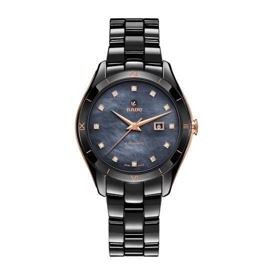 Picture of Rado HyperChrome Automatic Diamonds Watch with Black Dial