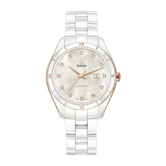 Picture of Rado HyperChrome Automatic Diamonds Watch with White Dial