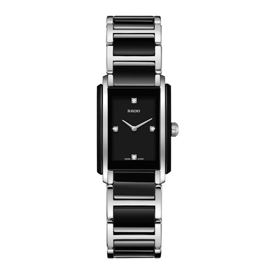 Picture of Rado Integral Diamonds Stainless Steel/Black Ceramic Watch