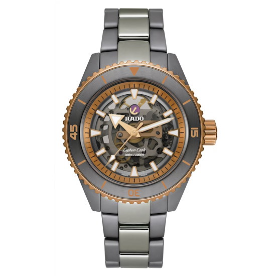 Picture of Rado Captain Cook High-Tech Ceramic Skeleton Watch