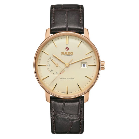 Picture of Rado Coupole Automatic Power Reserve Watch with Leather Strap