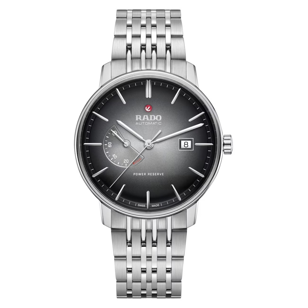 Picture of Rado Coupole Classic Auto Power Reserve Watch with Black Dial