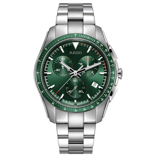 Picture of Rado HyperChrome Chronograph Quartz Watch with Green Dial