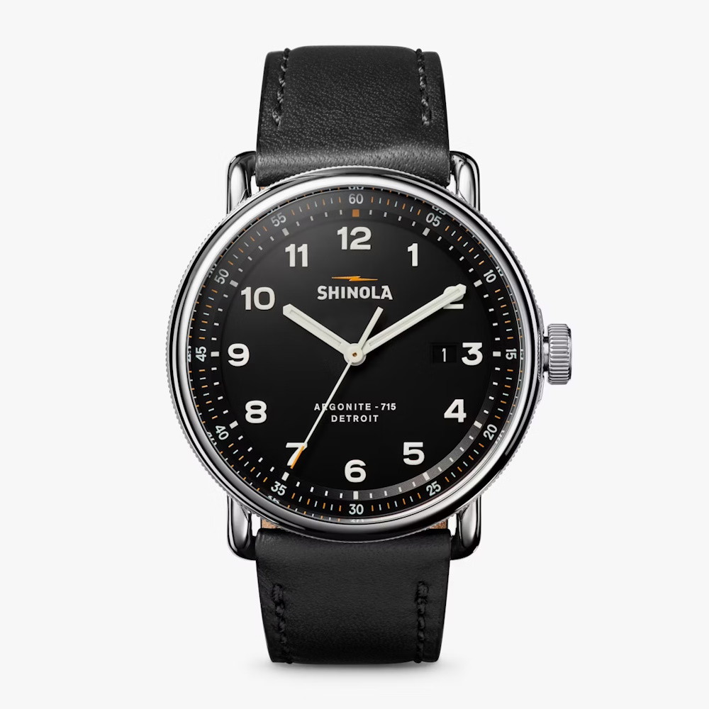 Picture of Shinola Canfield C56 43mm Watch - Black